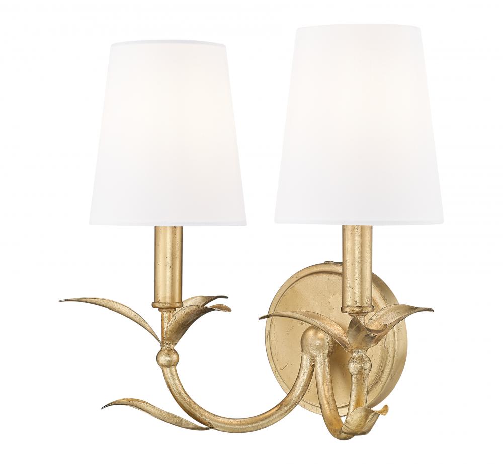 2 Light Wall Sconce