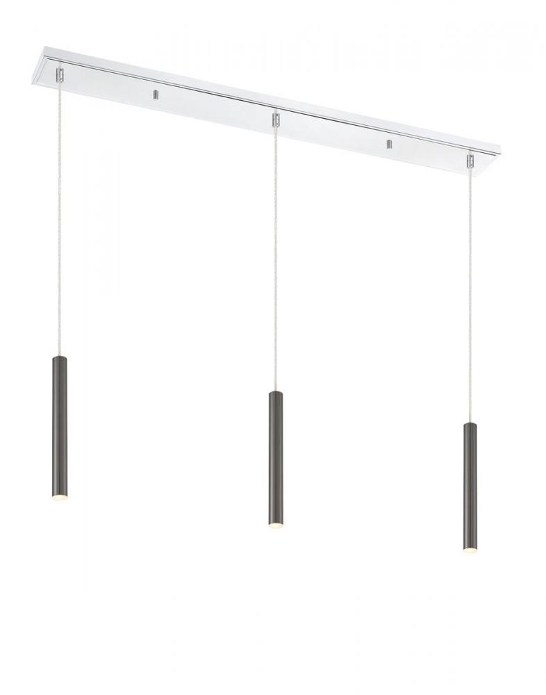 3 Light Linear Chandelier