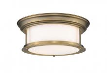 Z-Lite 2011F13-HBR - 2 Light Flush Mount