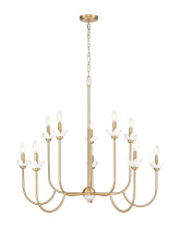 Z-Lite 352-10MGLD - 10 Light Chandelier