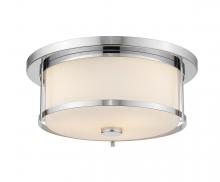 Z-Lite 465F14-CH - 2 Light Flush Mount