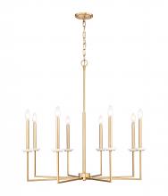 Z-Lite 6100-8MGLD - 8 Light Chandelier