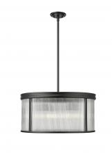 Z-Lite 7504P24-MB - 6 Light Chandelier