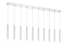 Z-Lite 917MP12-CH-LED-10LCH - 10 Light Linear Chandelier