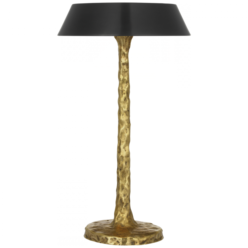 Ilosi 12" Sculpted Rechargeable Table Lamp
