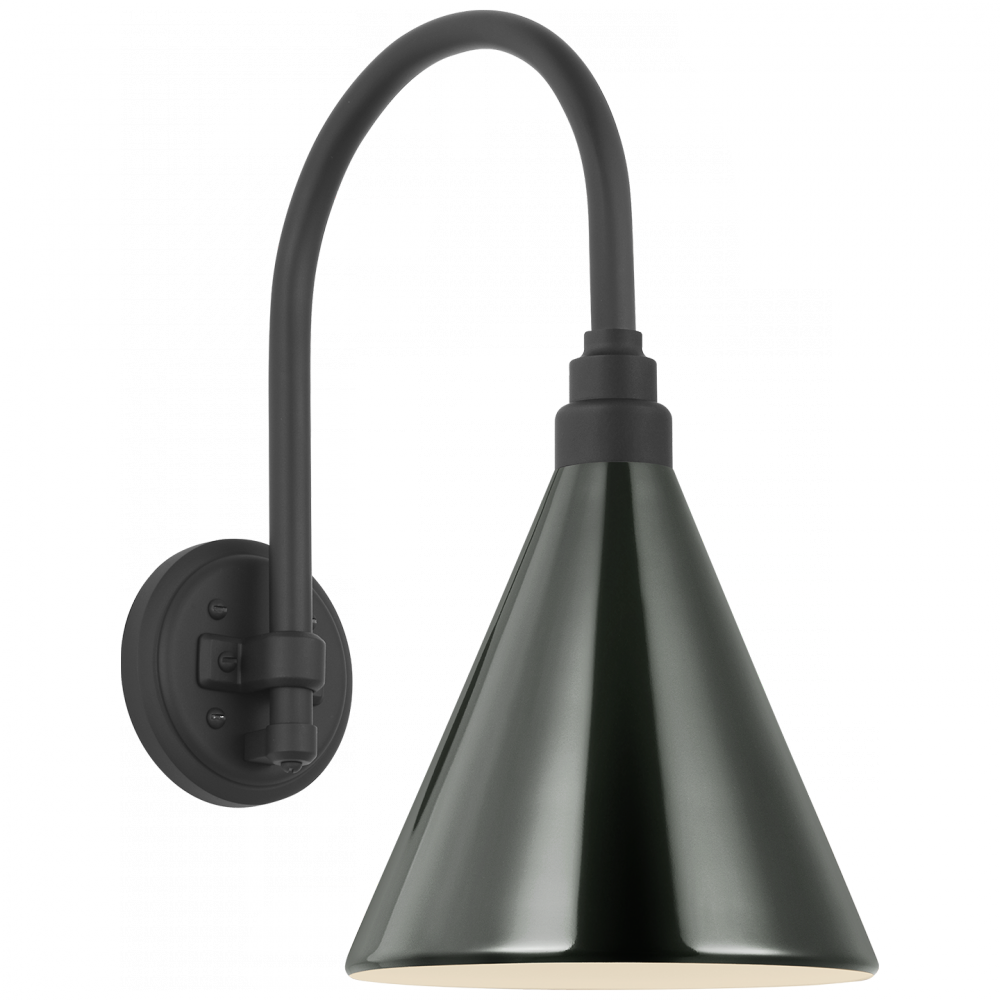 Academy 11" Arched Mack Barn Light