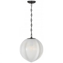 Visual Comfort & Co. Signature Collection ARN 5025BZ-WSG - Rae 13" Pendant
