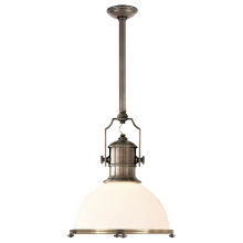 Visual Comfort & Co. Signature Collection CHC 5136AN-WG - Country Industrial Large Pendant