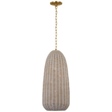 Visual Comfort & Co. Signature Collection CHC 5653AB-ASW - Kokomo 15" Elongated Pendant
