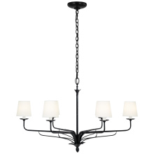Visual Comfort & Co. Signature Collection CHC 5683WBK-L - Amalfi 41" Chandelier