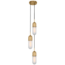Visual Comfort & Co. Signature Collection TOB 5646HAB-FG-3 - Junio 3-Light Pendant