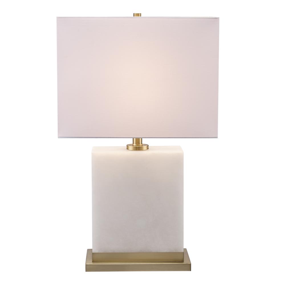 Evadne 1 - Light Square-Base Table Lamp