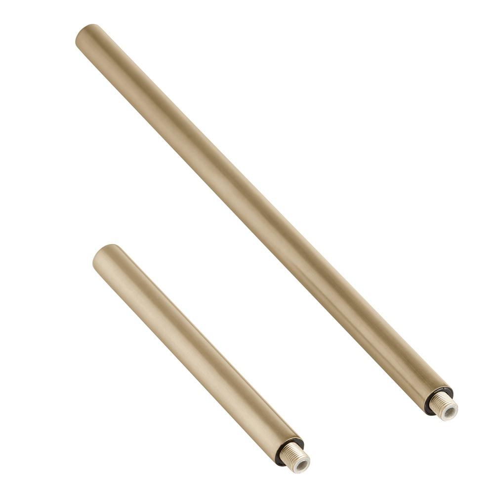 Polished Brass Ext Pipe (1) 6" and (1) 12"