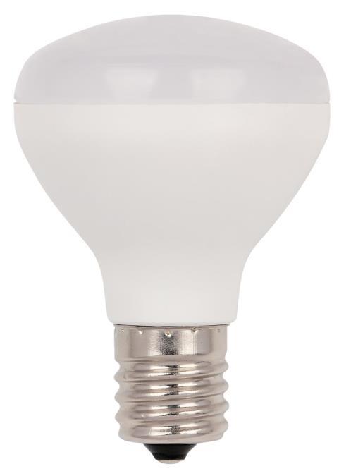 4W R14 LED Dimmable 2700K E17 (Intermediate) Base, 120 Volt, Card