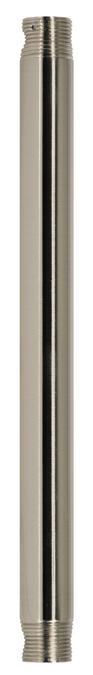 1/2 ID x 24" Brushed Nickel Finish Extension Downrod