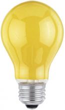 Westinghouse 0345200 - 60W A19 Incandescent Bug Yellow E26 (Medium) Base, 120 Volt, Box, 2-Pack