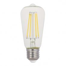 Westinghouse 5363000 - 8W ST15 Filament LED Dimmable Clear 2700K E26 (Medium) Base, 120 Volt, Box