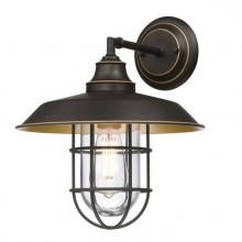 Westinghouse 6121700 - Wall Fixture Black-Bronze Finish with Highlights Clear Glass