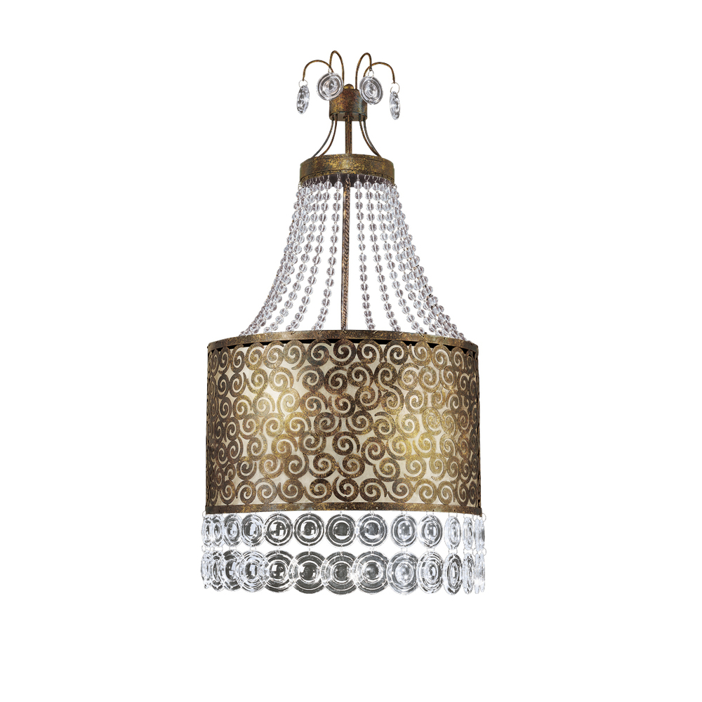 Caramel, 2Lt Wall Sconce, Bronze