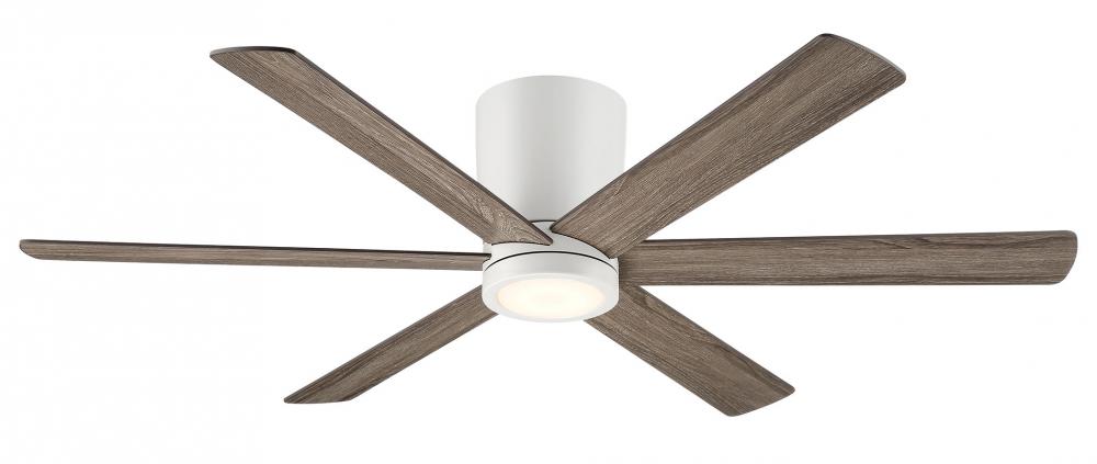 Coldwater 52 Inch Smart Flush Mount Ceiling Fan