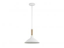 Golden 3318-M NWT - Journey 1-Light Pendant in Natural White