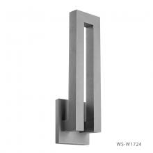 Modern Forms US Online WS-W1724-GH - Forq Outdoor Wall Sconce Light