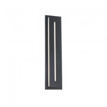 Modern Forms US Online WS-W66226-30-BK - Midnight Outdoor Wall Sconce Light