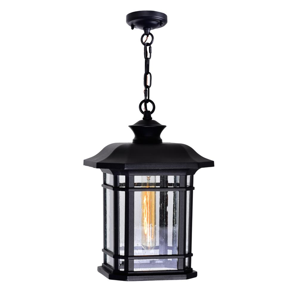 Blackburn 1 Light Outdoor Black Pendant