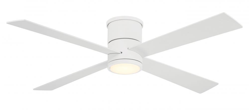 Falco 54" LED Flush Mount Ceiling Fan