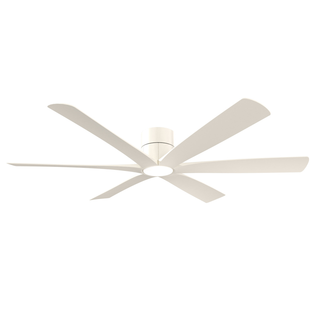 Brisano 65" 5CCT LED Smart Flush Mount Ceiling Fan