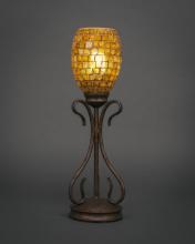 Toltec Company 31-BRZ-409 - Swan Mini Table Lamp Shown In Bronze Finish