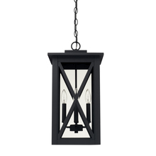 Capital 926642BK - 4 Light Outdoor Hanging Lantern