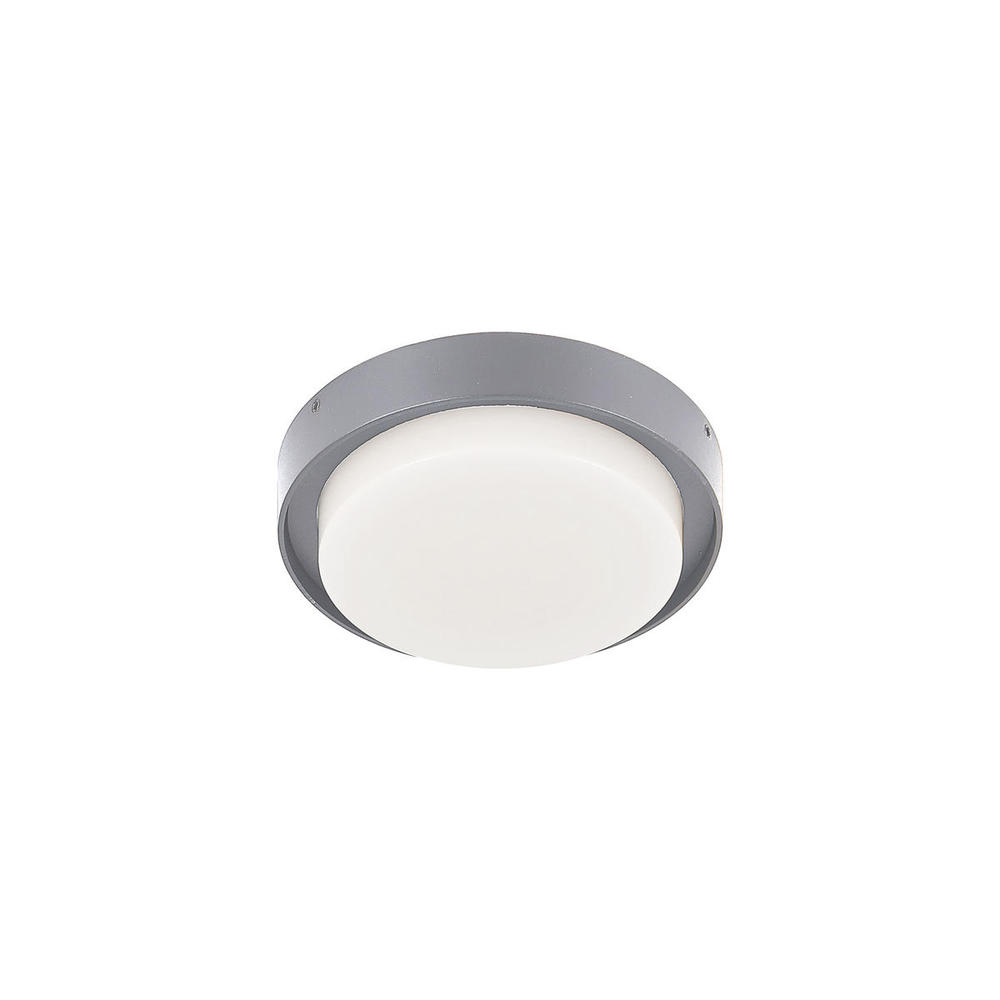 LED EXT CEILING (BAILEY), GRAY, 14W