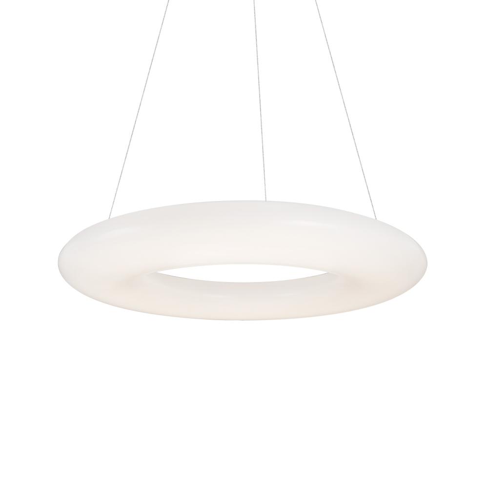 Cumulus 36-in White LED Pendant