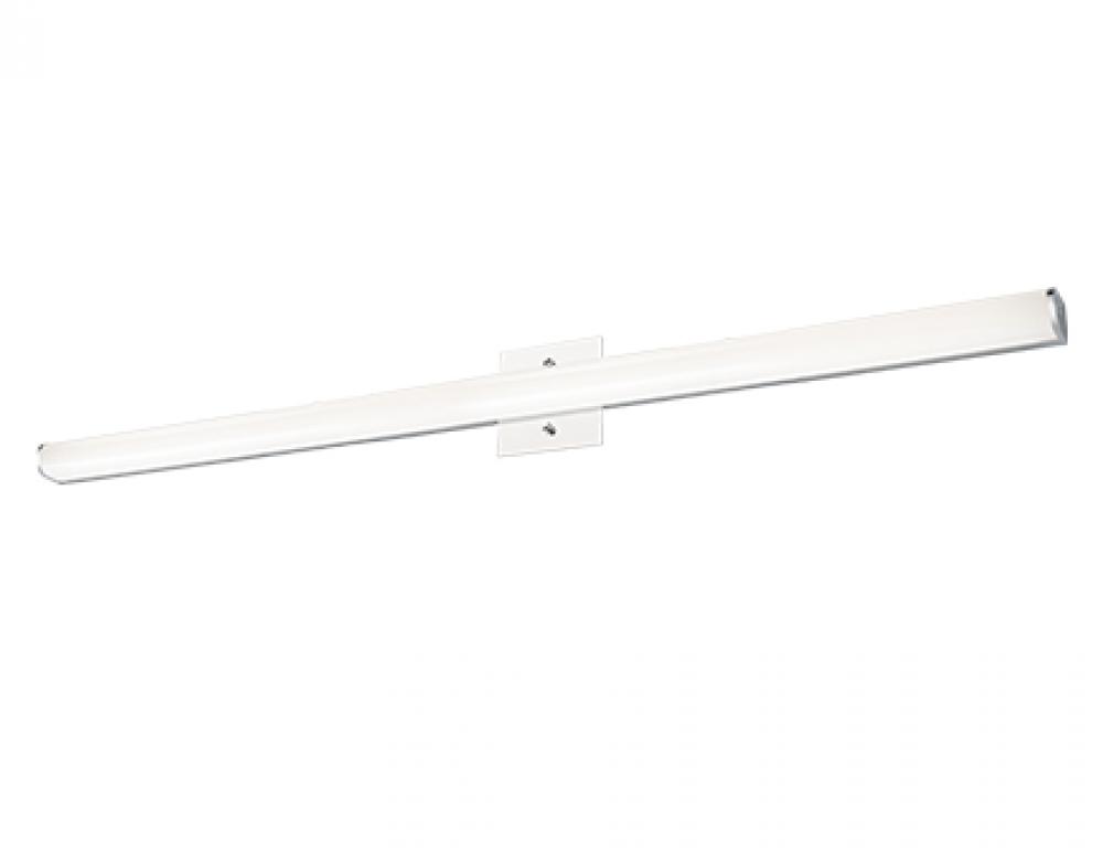 Simplistic Modern LED Vanity with Rectangular Shaped White Acrylic