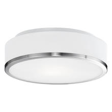 Kuzco Lighting Inc FM6012-BN - Charlie 12-in Brushed Nickel LED Flush Mount