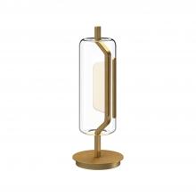 Kuzco Lighting Inc TL28518-BG - Hilo 18-in Brushed Gold LED Table Lamp