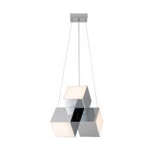 Kuzco Lighting Inc PD20616-CH-UNV - Tetra 11-in Chrome LED Pendant