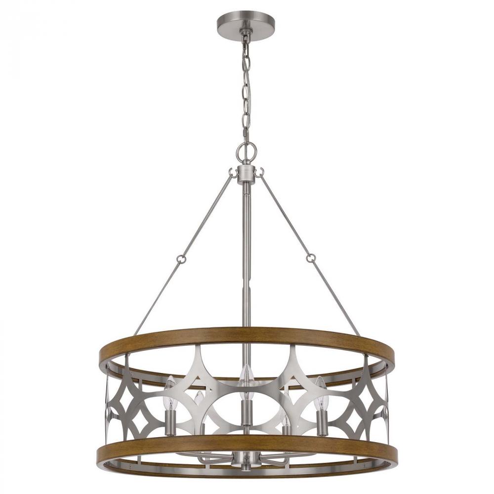 60W x 5 Abingdon lazer cut metal chandelier