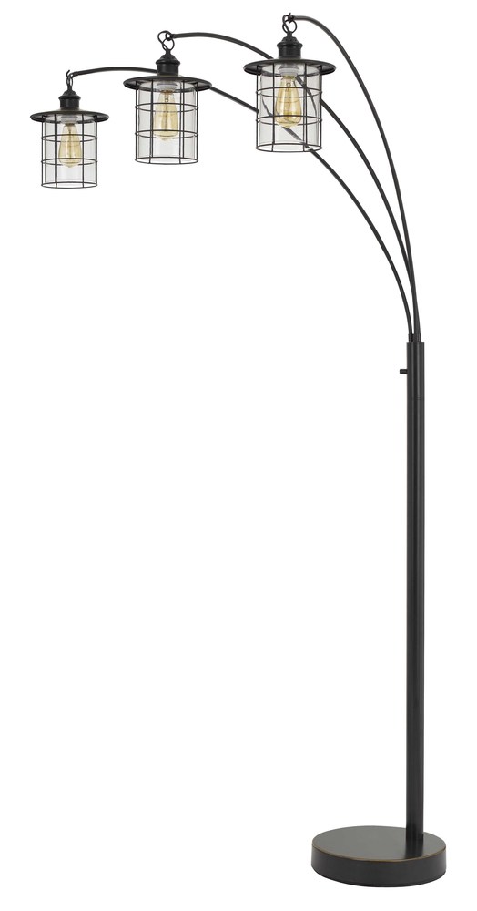 89" Height Metal Floor Lamp in Dark Bronze Finish