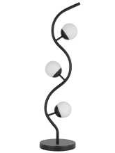 CAL Lighting BO-3215TB - Evanston 12W integrated LED 3 light table lamp with touch sensor dimmer control