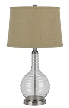 CAL Lighting BO-2446TB - 150W 3 Way Glass Table Lamp