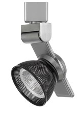 CAL Lighting HT-999BS-MESHBK - 6" Height Metal Track Head in Brushed Steel Finish