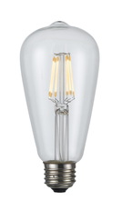 CAL Lighting LB-LED6W22K-E26 - Edison LED Bulb, 6W, 22k, E26 Socket Base