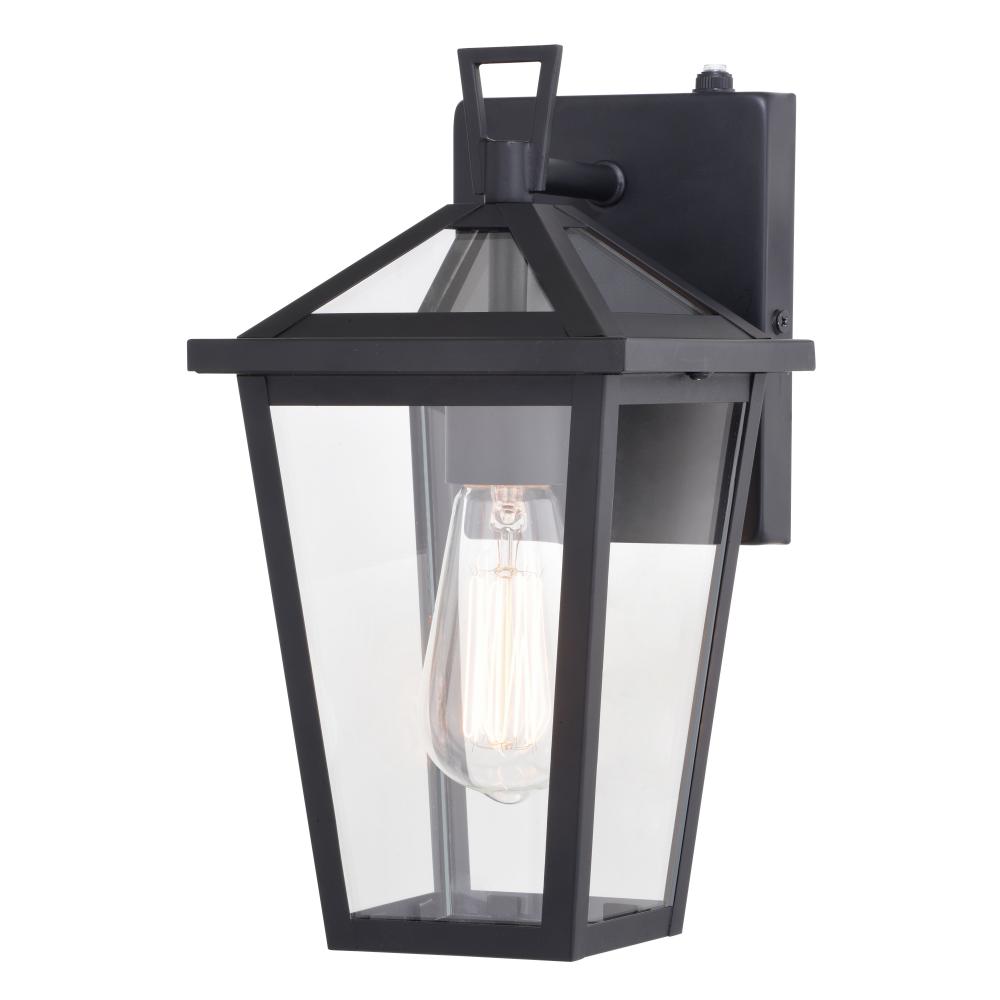 Derby 6-in Outdoor Wall Light Matte Black