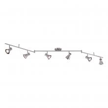 Vaxcel International C0221 - Alto 6L LED Swing Directional Ceiling Light Brushed Nickel and Chrome