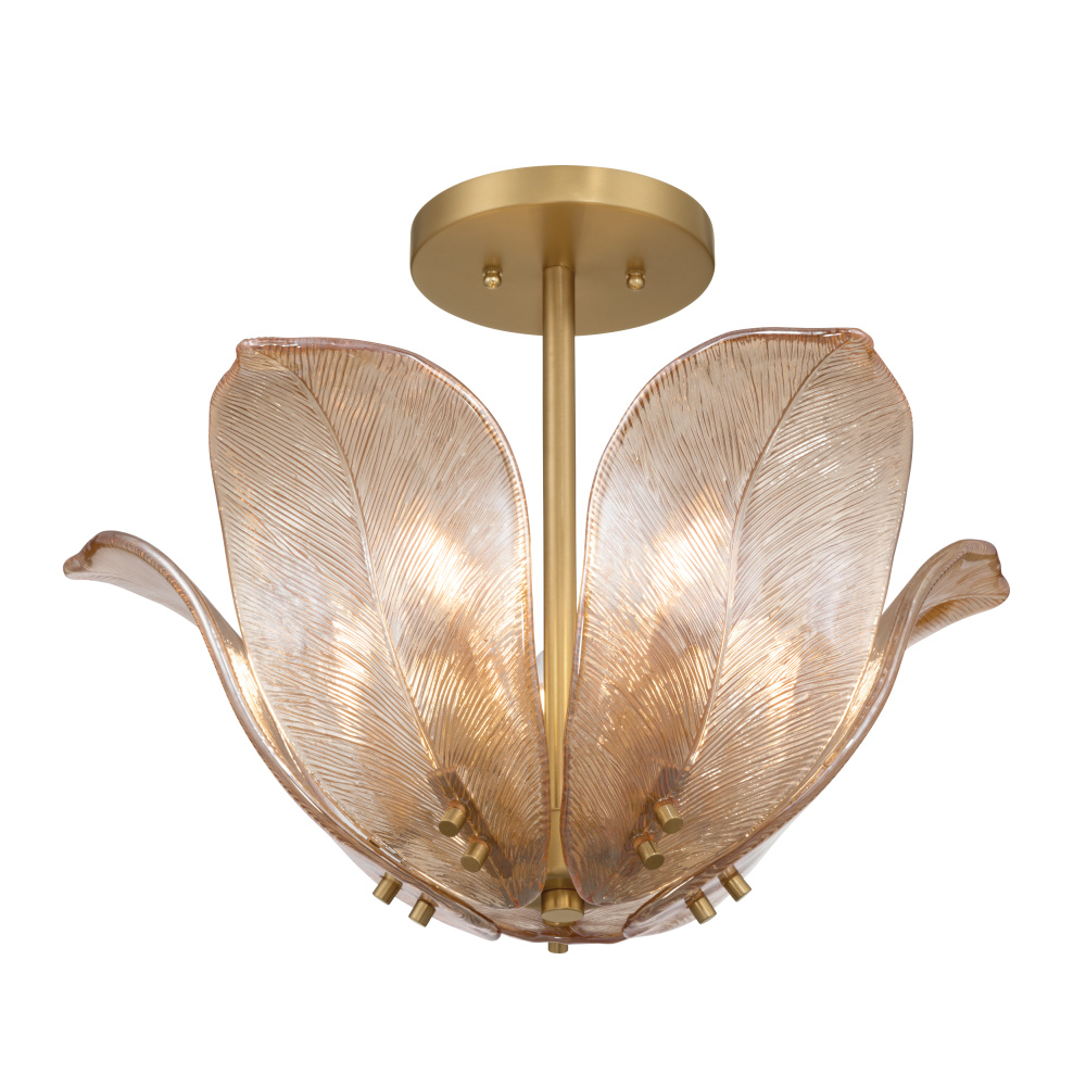 Orchid 18" 5-Light Semi-Flush Mount