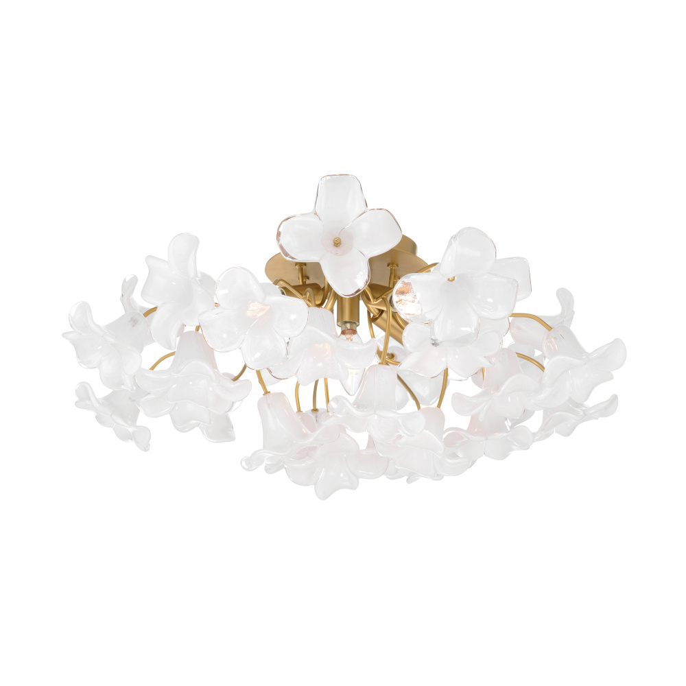 Bloome 25.25" 5-Light Semi-Flush Mount