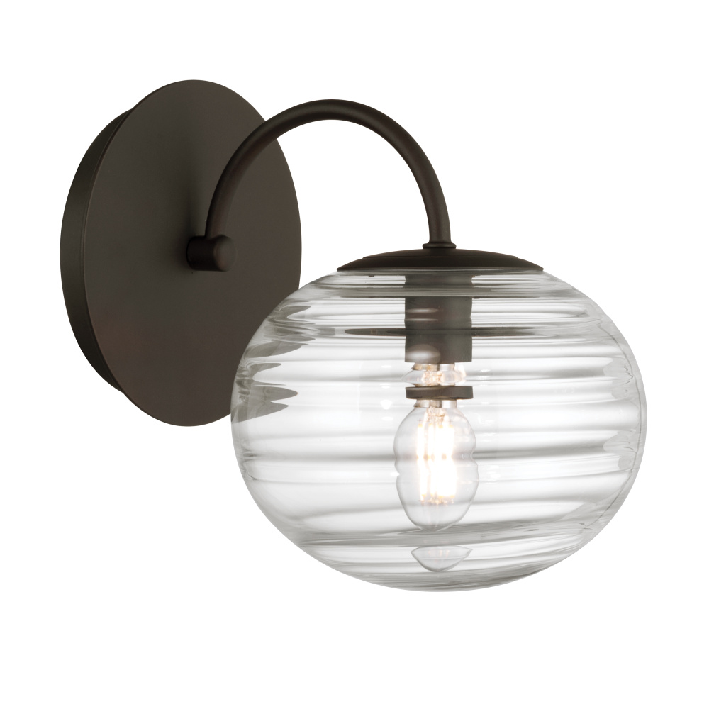 Lenora 8.25" High 1-Light Bath Sconce