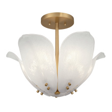 Minka Metropolitan N2214-732 - Orchid 18" 5-Light Semi-Flush Mount